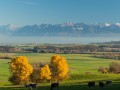 Pied du Jura  vu de la fondation Michalski